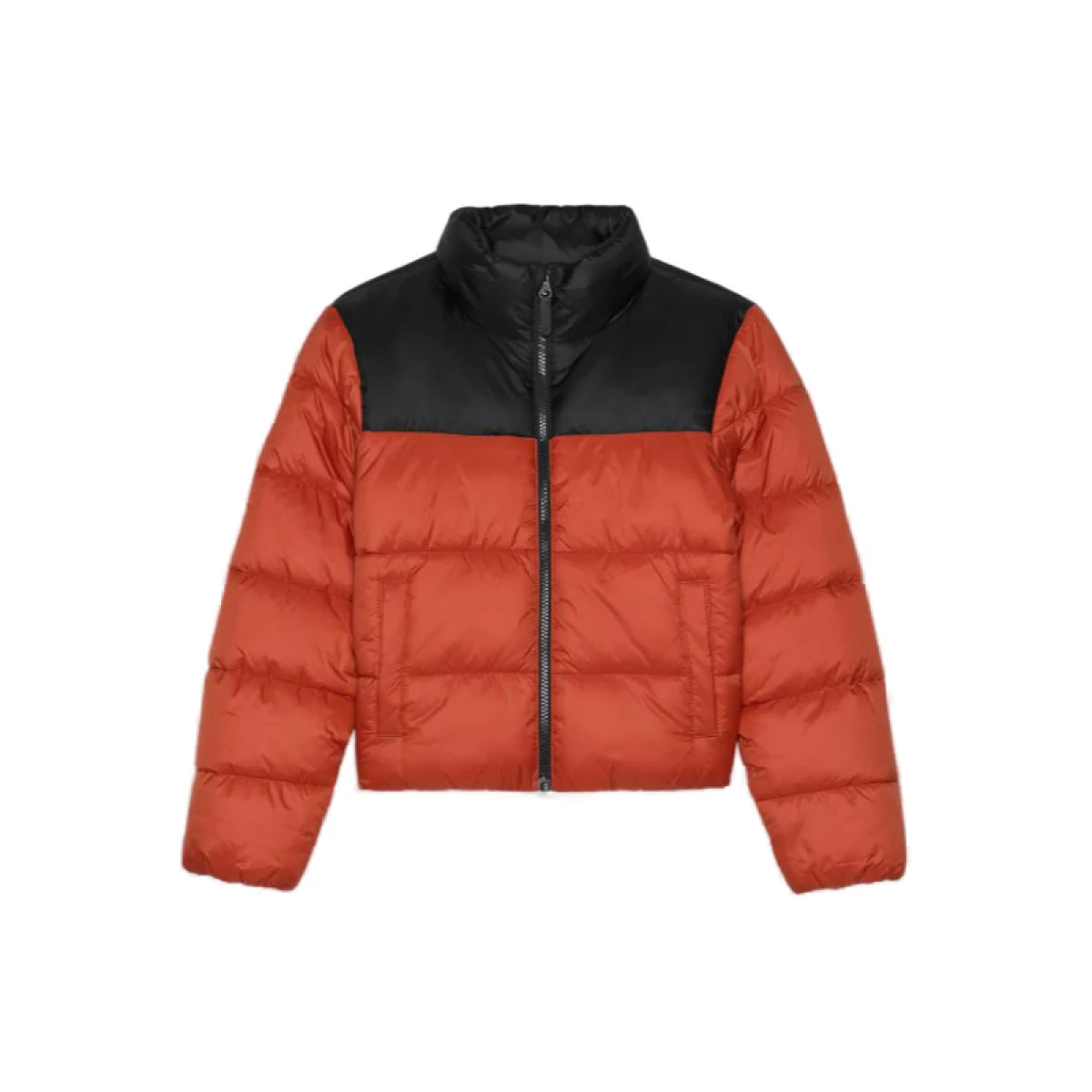 Chlapčenská bunda 4F JUNIOR DOWN JACKET-JWAW24TDJAM461-61S-DARK RED · záber 5