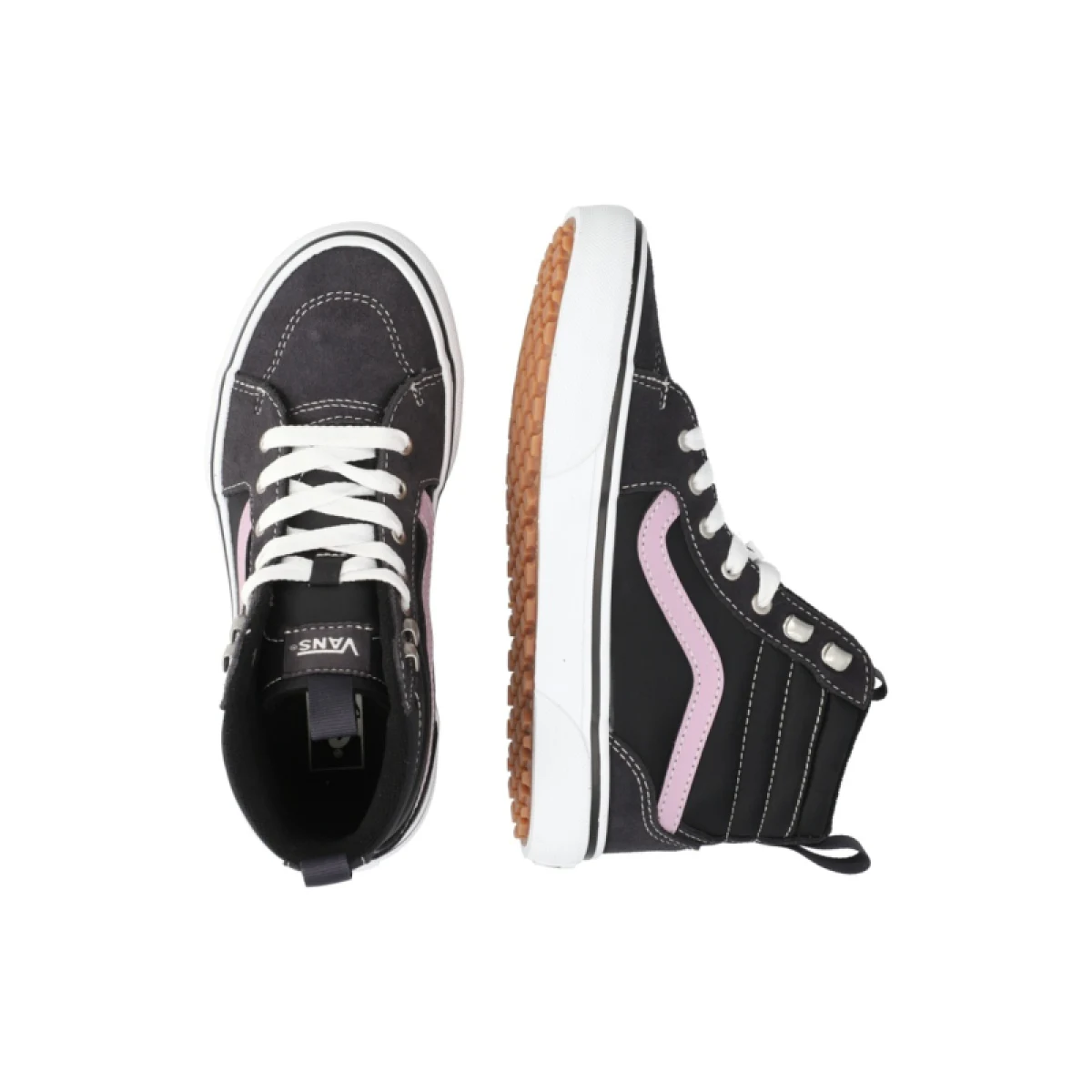 Dievčenská vychádzková obuv VANS MY Filmore HI VansGuard (Suede Nylon) black · záber 5