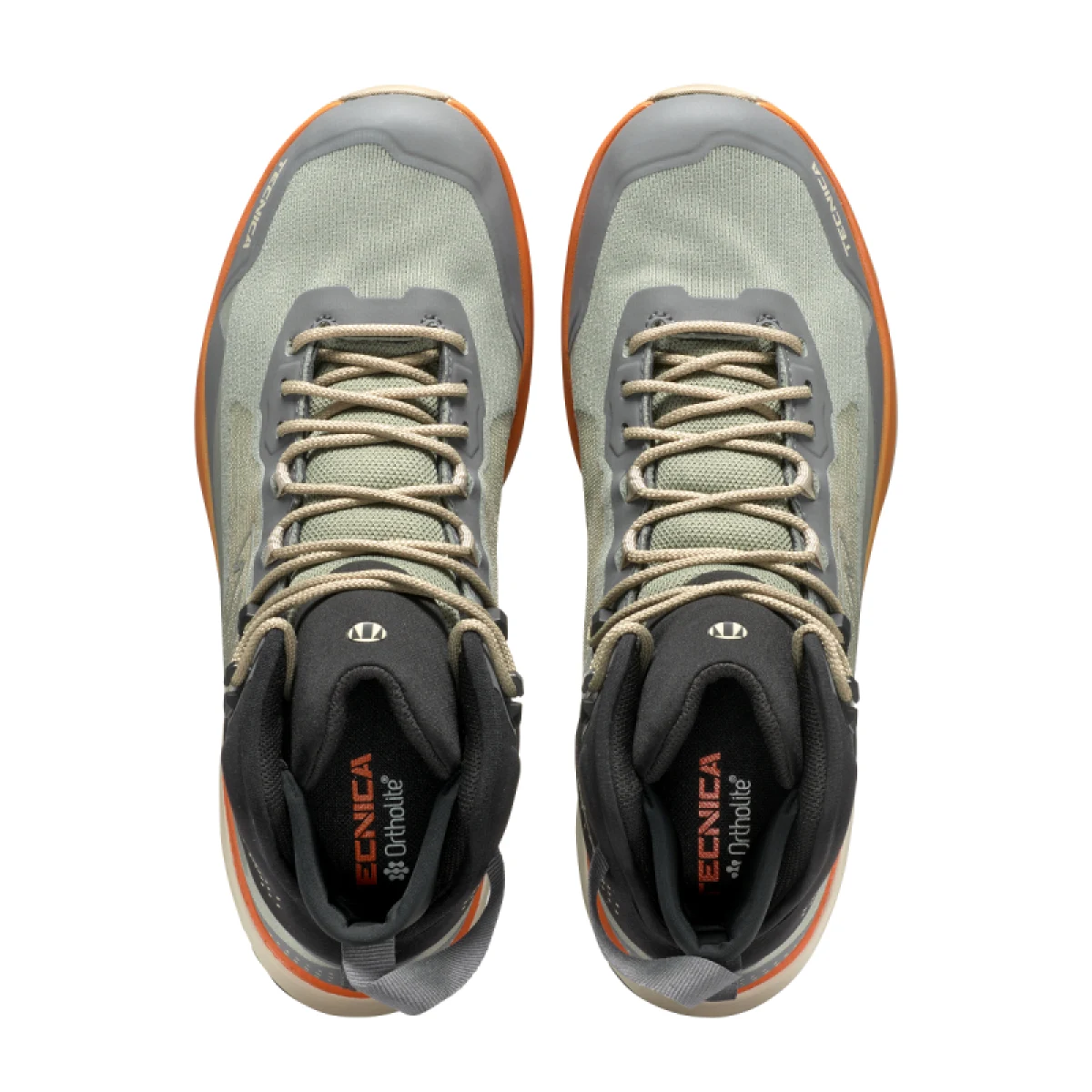 Pánska členková turistická obuv TECNICA Spark S MID GTX, green burnt orange · záber 5