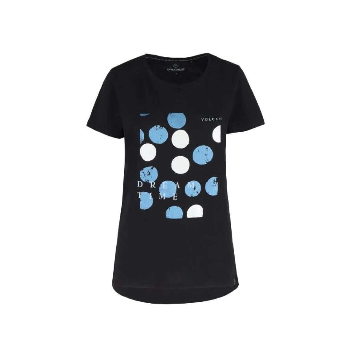 Dámske tričko s krátkym rukávom VOLCANO NETTA-700-BLACK · záber 2
