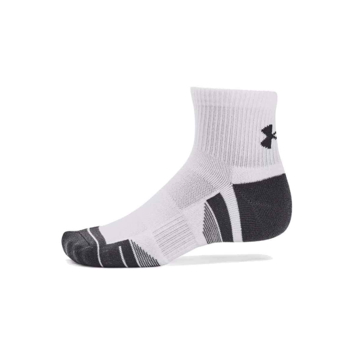 Ponožky UNDER ARMOUR 3 PACK-UA Performance Tech Qtr-WHT · záber 2