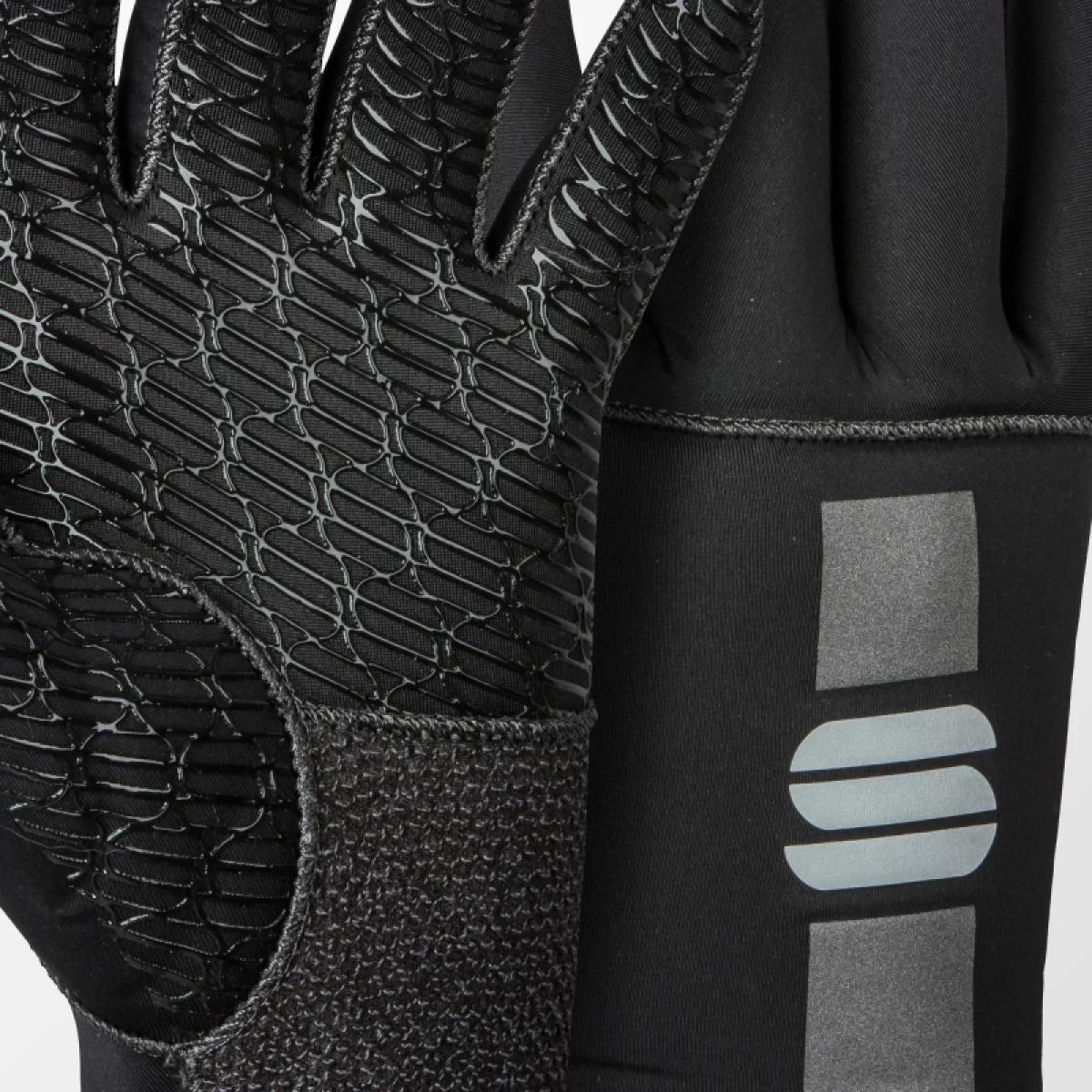 Cyklistické rukavice SPORTFUL Neoprene gloves, black · záber 2
