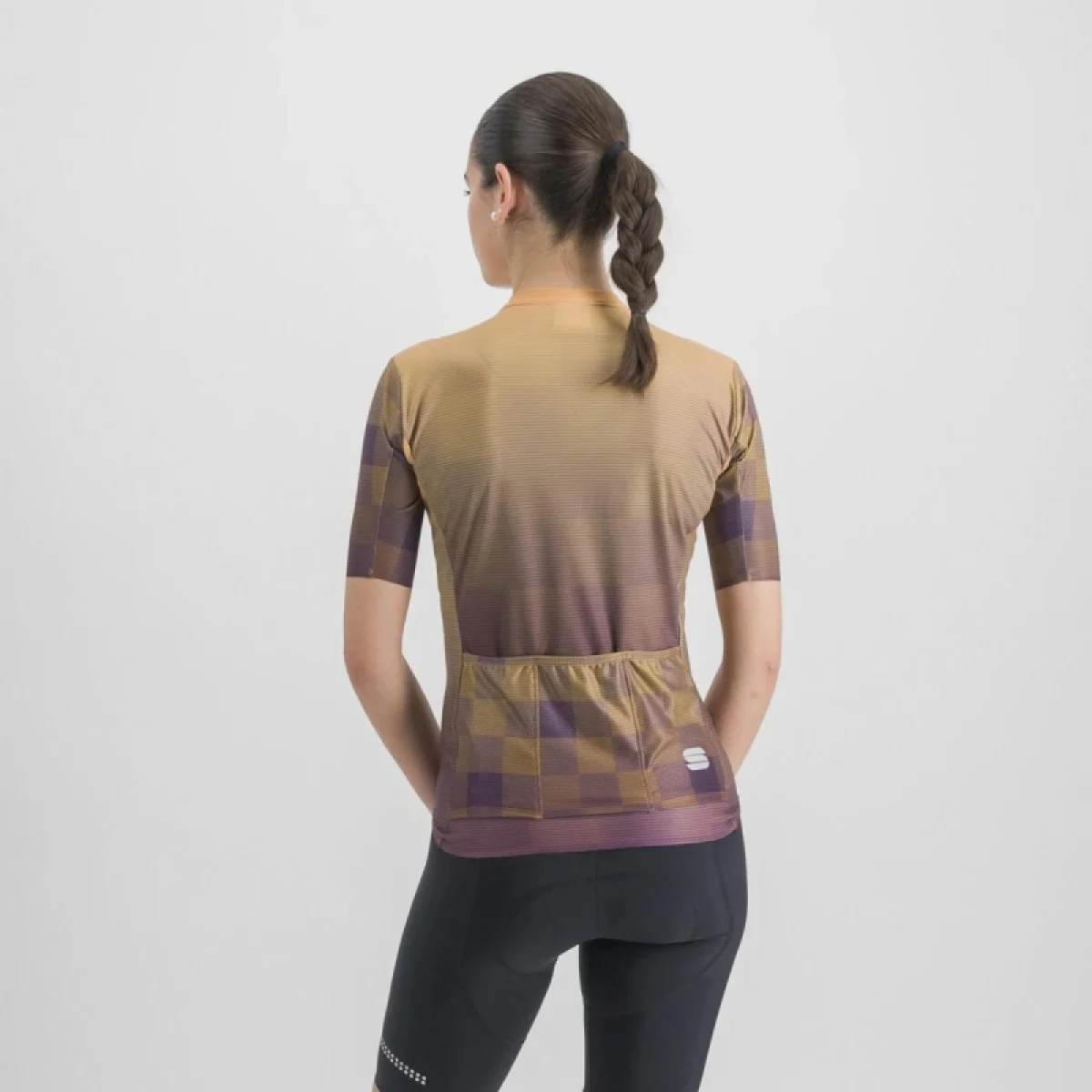 Dámsky cyklistický dres s krátkym rukávom SPORTFUL Rocket w jersey, huckleberry papaya · záber 3