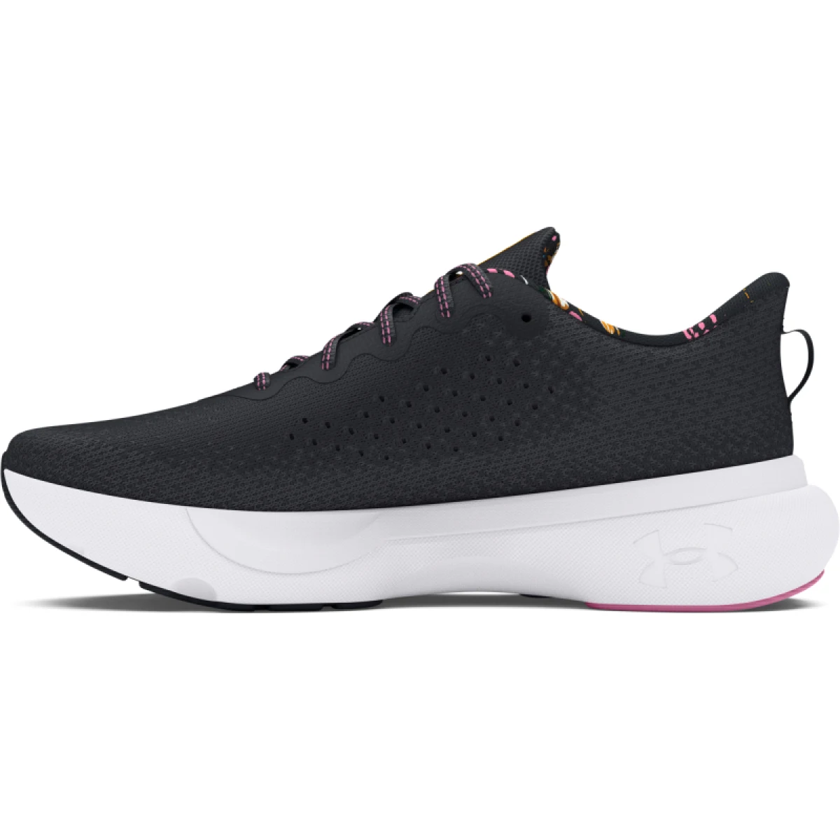 Dámska bežecká obuv UNDER ARMOUR UA W Infinite Print black anthracite meta pink · záber 2