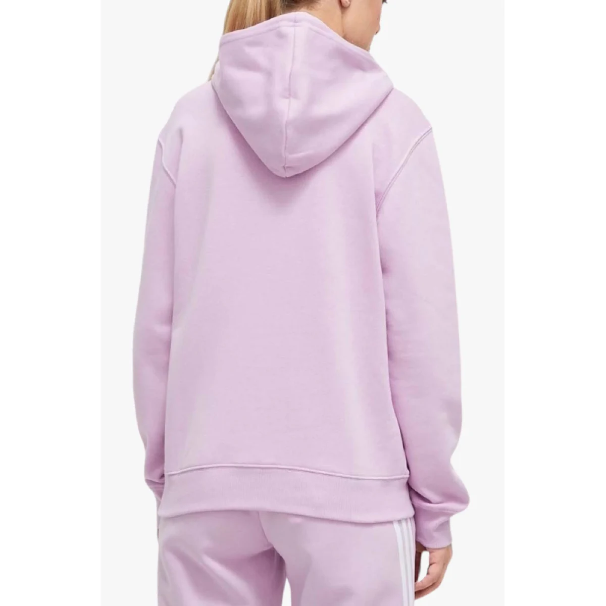 Dámska mikina s kapucňou ADIDAS W BL FL R HD-IM0260-bliss lilac white · záber 4