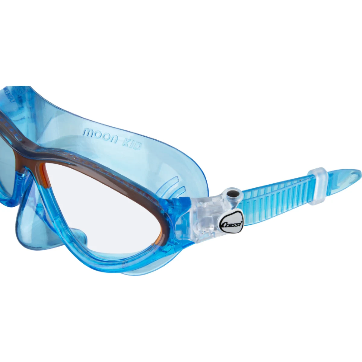 Potápačská maska CRESSI MOON KID MASK BLUE ORANGE · záber 4