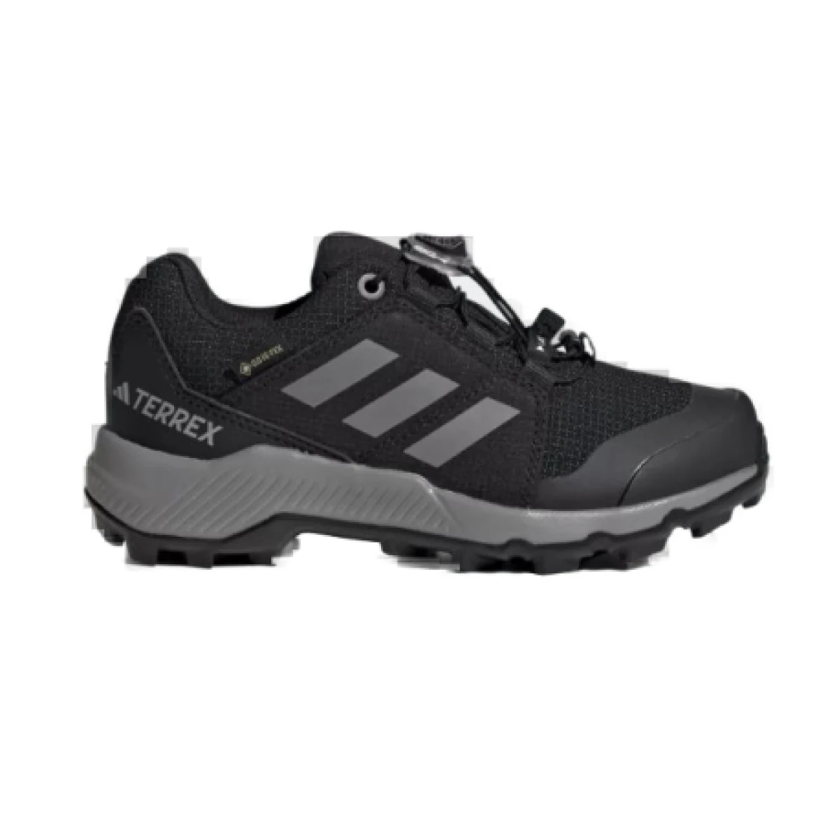 Juniorská nízka turistická obuv ADIDAS TERREX GTX K CBLACK GRETHR CBLACK · záber 1