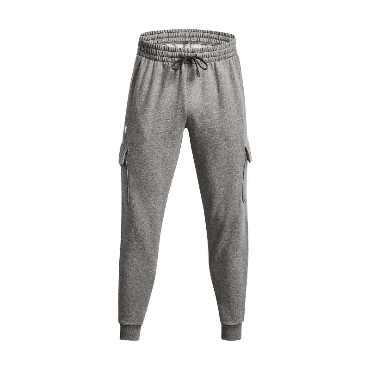 Pánske zateplené tepláky UNDER ARMOUR UA Rival Fleece Cargo Jogger-GRY · záber 5