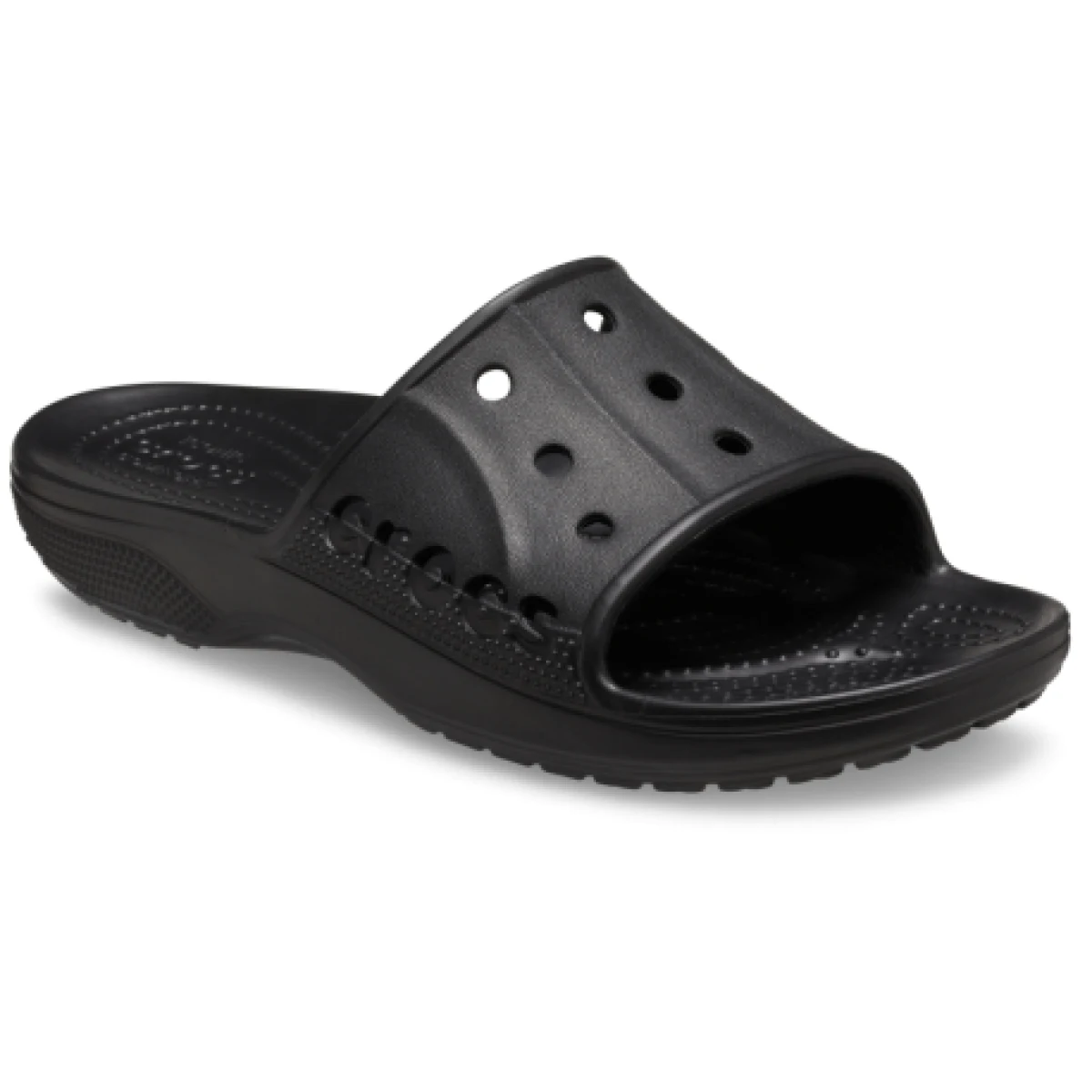 Šlapky (plážová obuv) CROCS Baya II Slide U black · záber 1