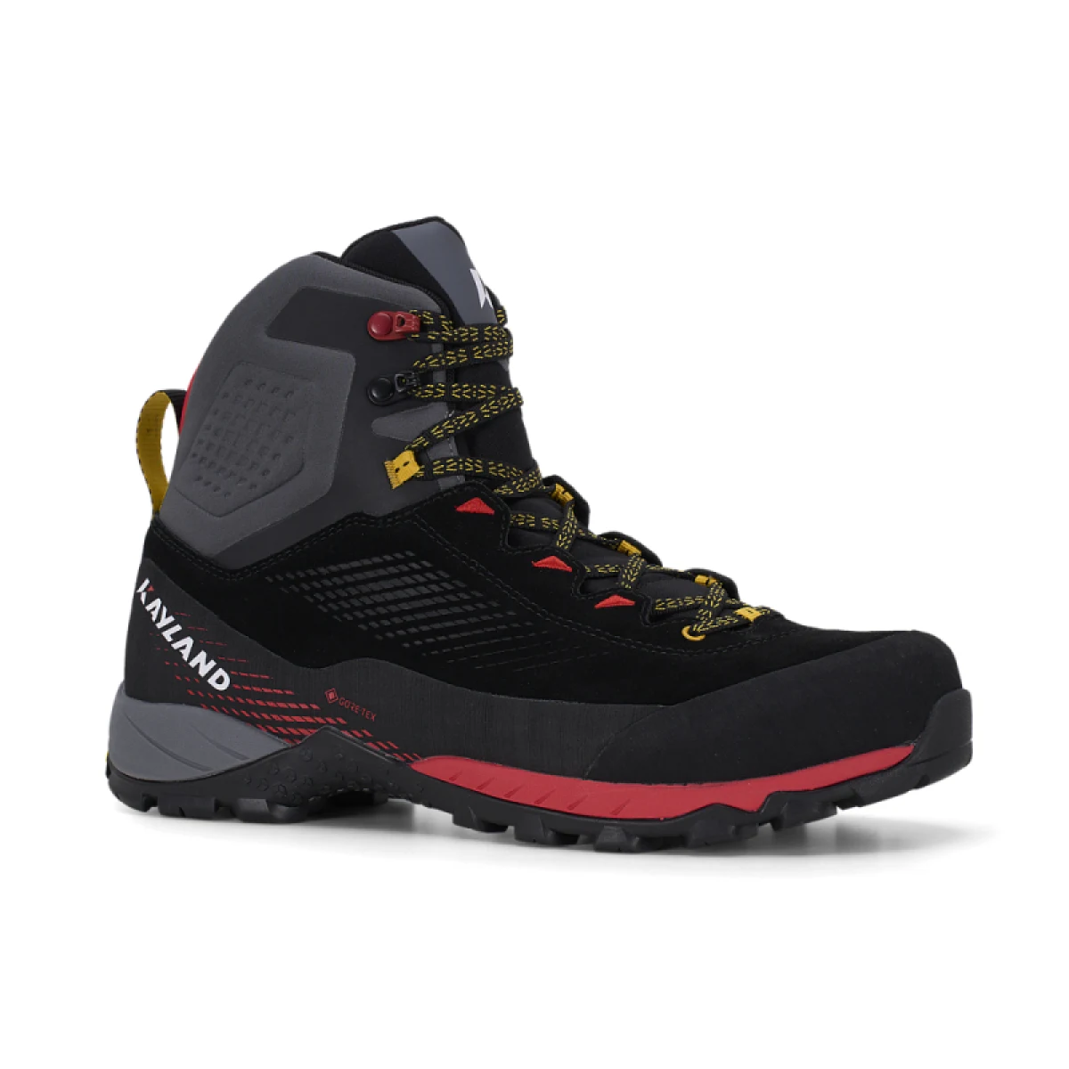 Pánska vysoká turistická obuv KAYLAND Vision GTX M black red · záber 2