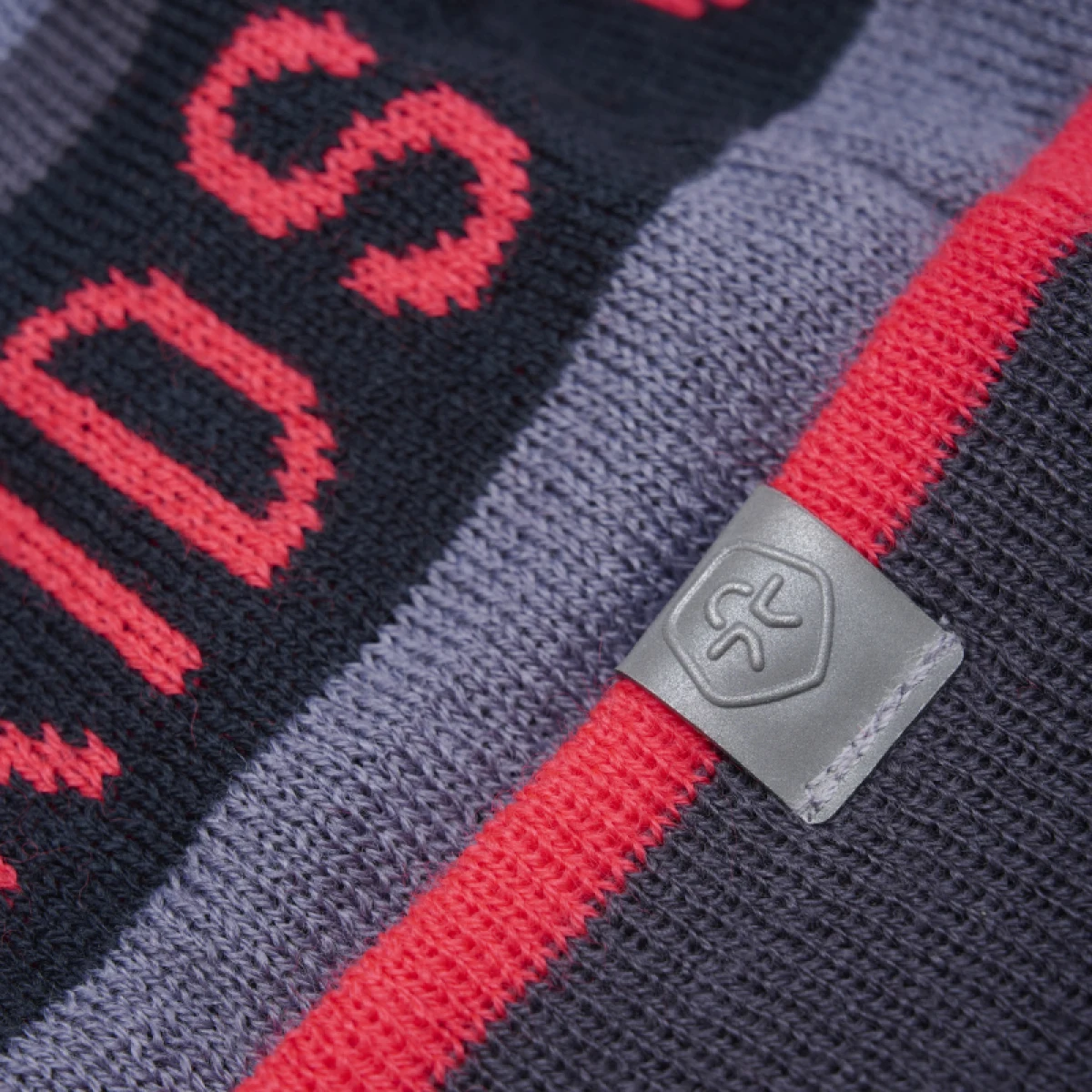 Detská zimná čiapka - Veľkosť: 6915 | Farba: Kids Hat - Logo Ck-6915-Graystone · záber 3