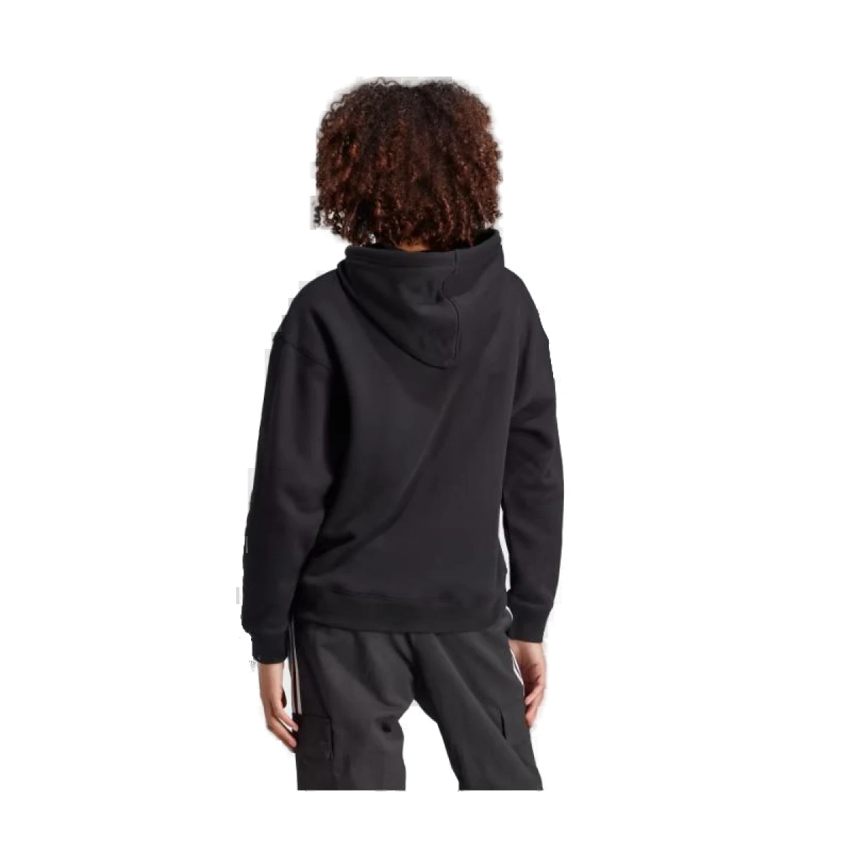 Dámska mikina s kapucňou ADIDAS ORIGINALS TRF HOODIE-IK4058-black · záber 5