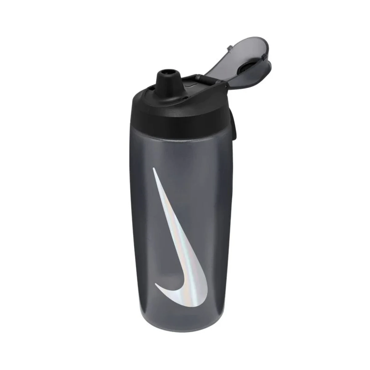 Fľaša NIKE REFUEL BOTTLE LOCKING LID ANTHRACITE BLACK SILVER IRIDESCENT · záber 3