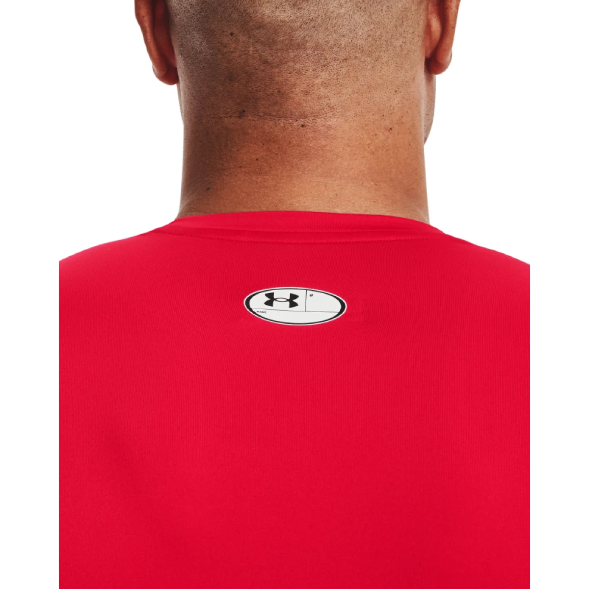 Pánske kompresné tričko s krátkym rukávom UNDER ARMOUR UA HG Armour Comp SS-RED · záber 3
