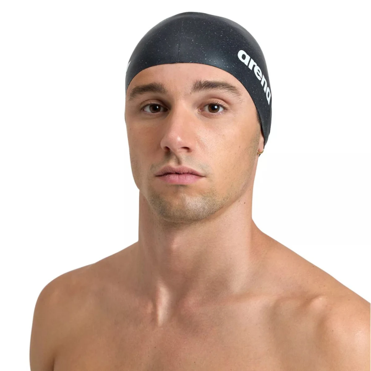 Plavecká čiapka ARENA SILICONE CAP-BLACK_MULTI · záber 2
