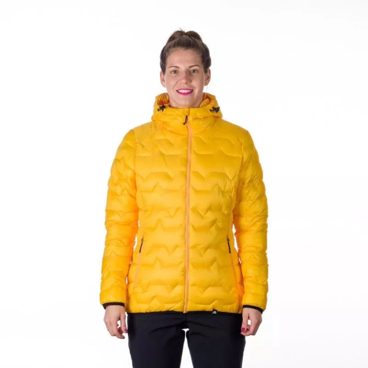 Dámska turistická bunda NORTHFINDER ELMA-314-goldenyellow · záber 2
