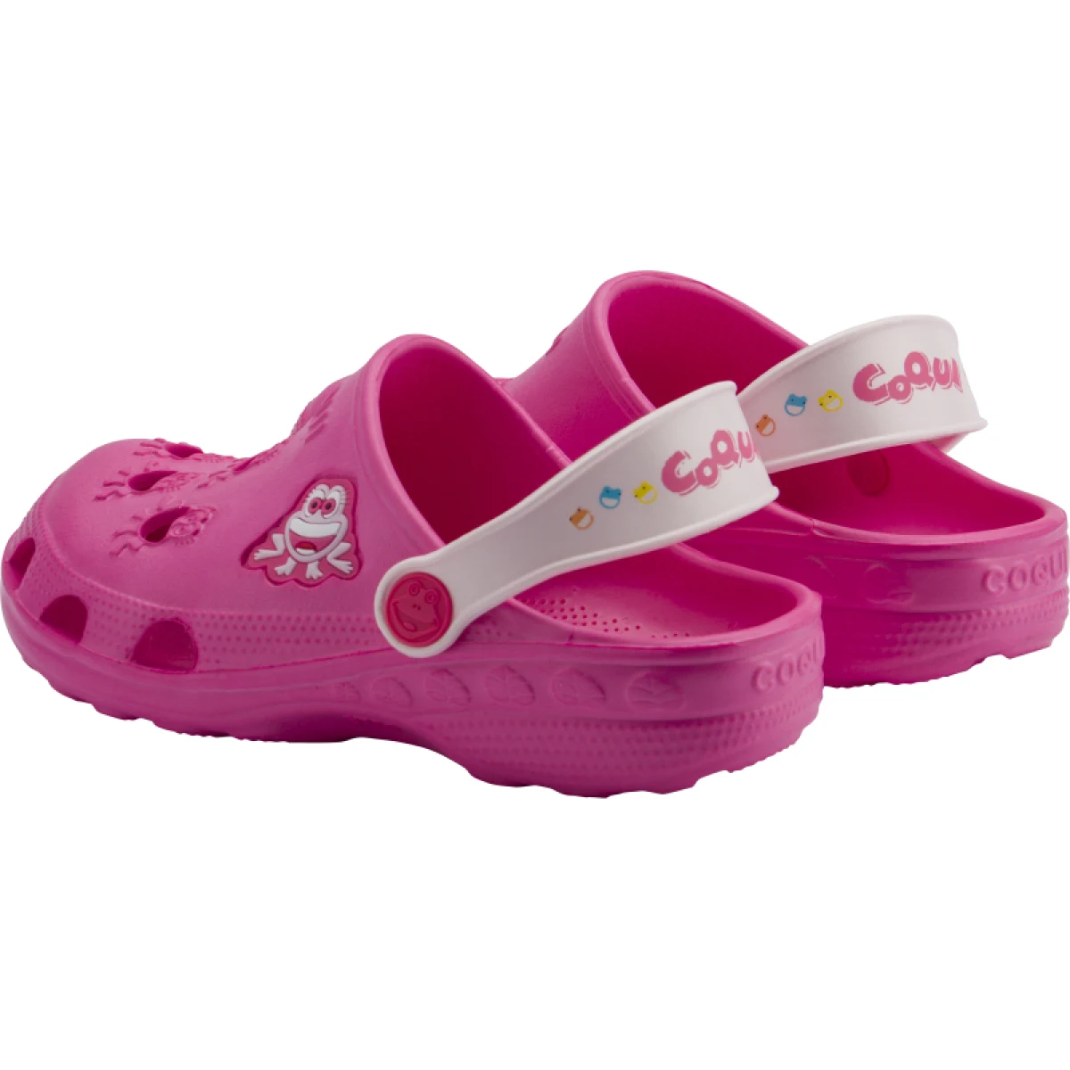 Dievčenské kroksy (rekreačná obuv) COQUI Little Frog light fuchsia pale pink · záber 3