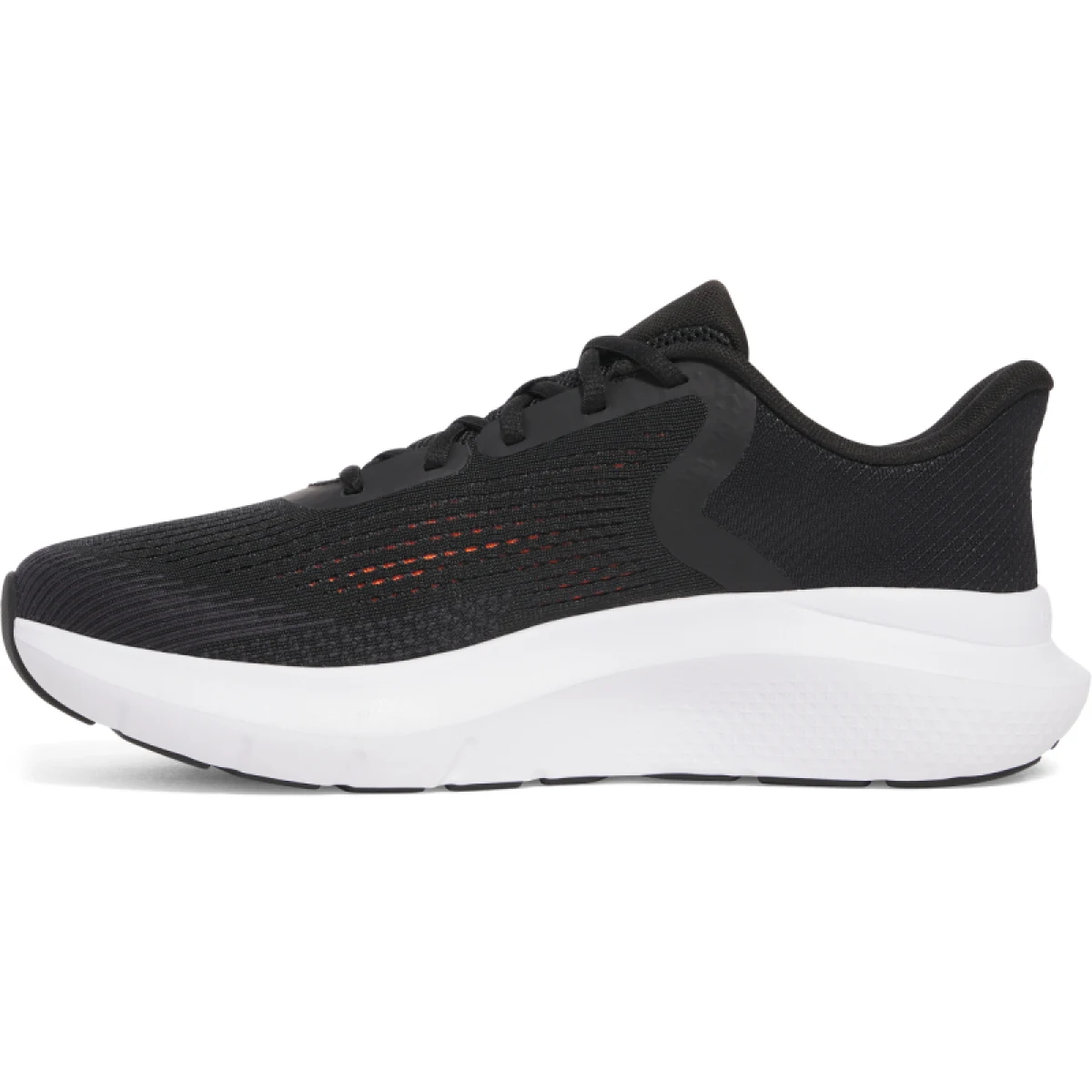 Pánska bežecká obuv UNDER ARMOUR UA Charged Rogue 5 M black black blaze orange · záber 2