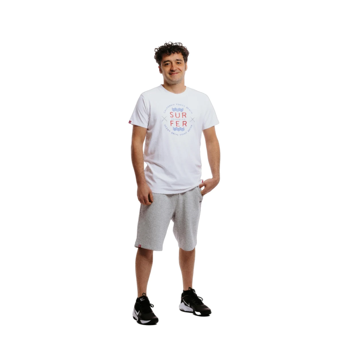 Pánske tričko s krátkym rukávom AUTHORITY T-SURFER M white · záber 3