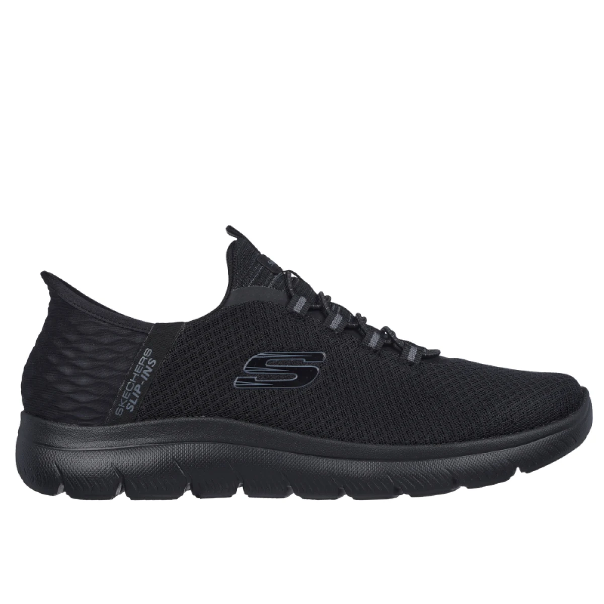 Pánska rekreačná obuv SKECHERS Summits High Range Slip-Ins M black black · záber 2