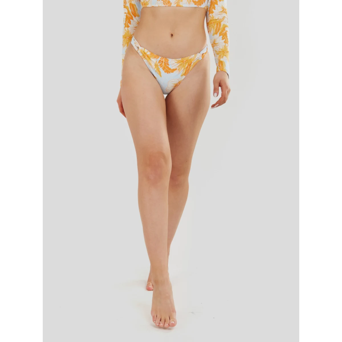 Dámske plavky spodný diel FUNDANGO Lola Essencial Bottoms-265-soft orange · záber 2