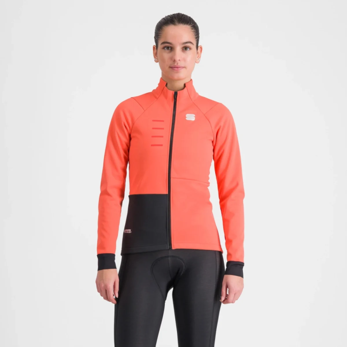 Dámska cyklistická bunda SPORTFUL Tempo w jacket, pompelmo · záber 2