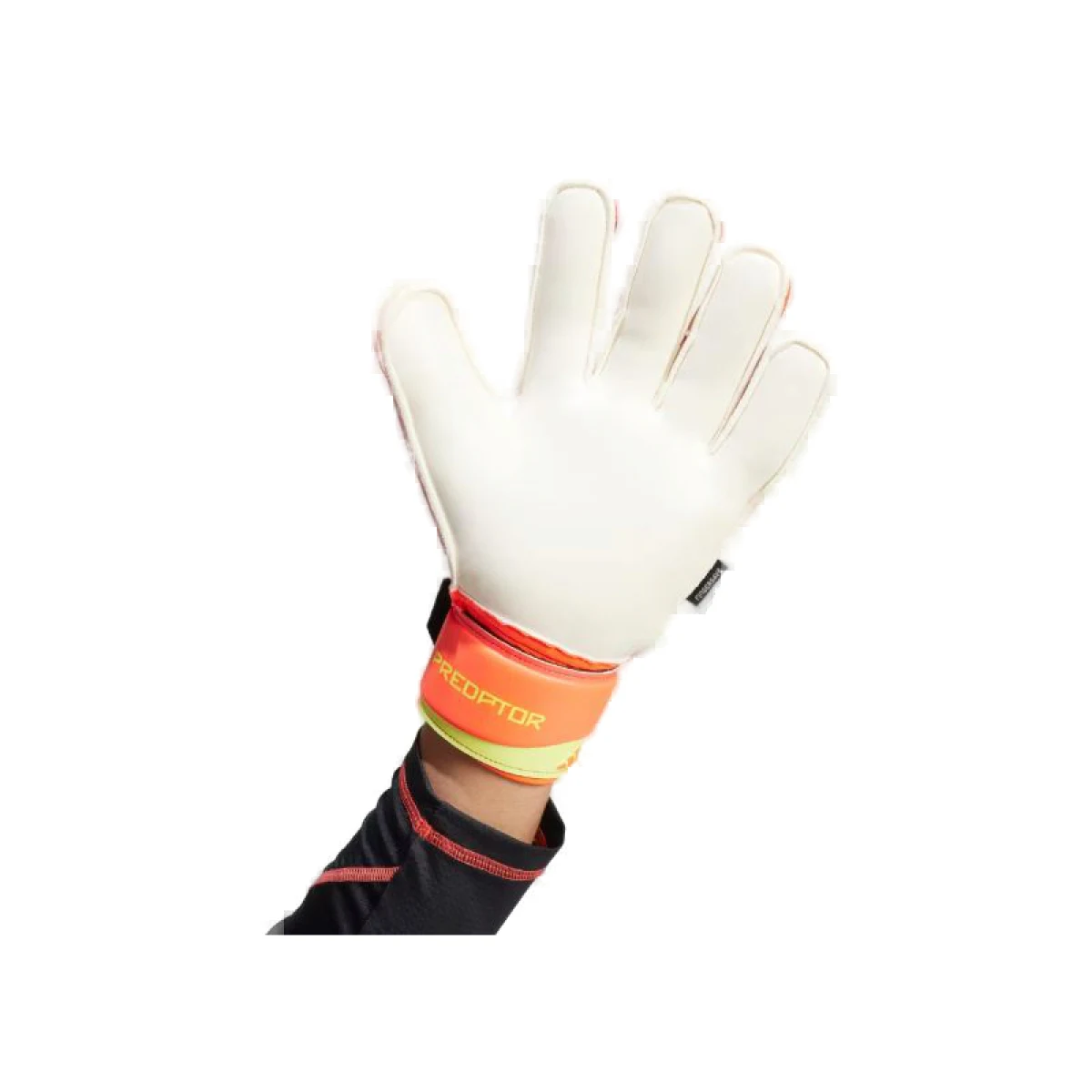 Futbalové brankárske rukavice ADIDAS PRED GL MTC FS BLACK SOLRED SYELLO · záber 2