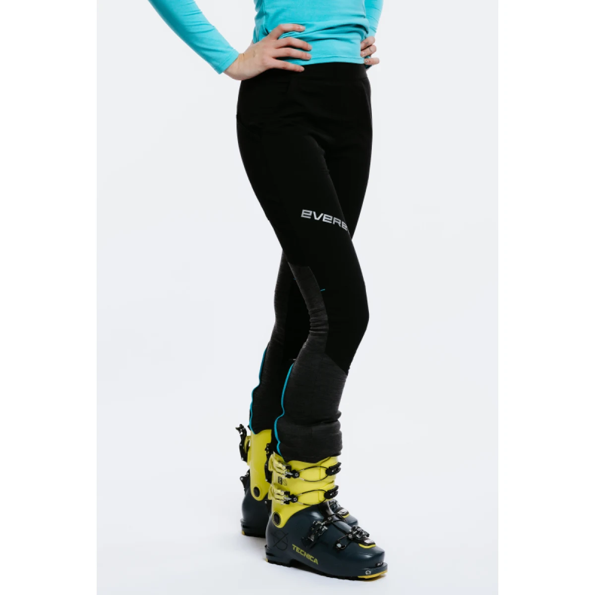 Dámske nohavice na skialp EVERETT WinterSpeed pants W black · záber 3