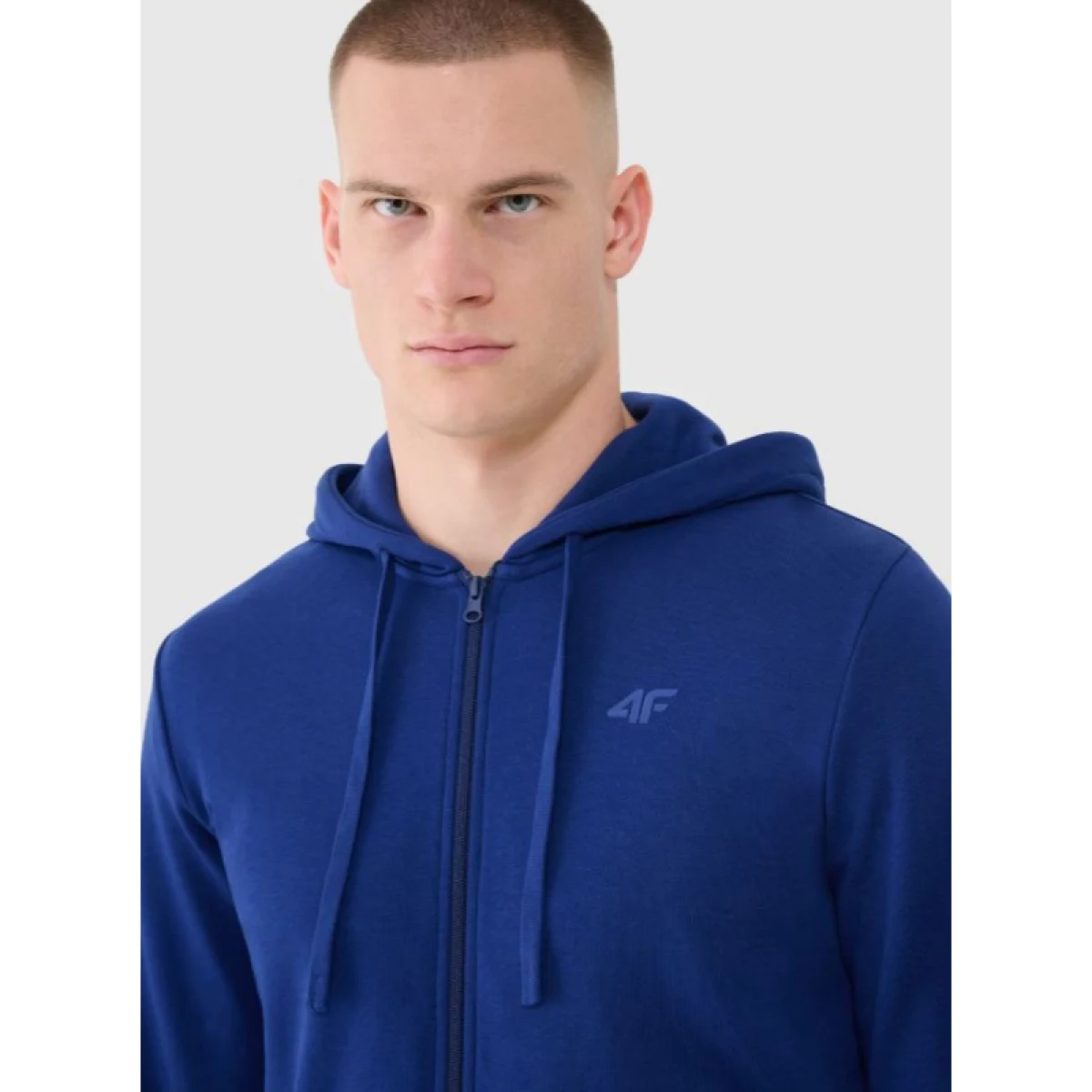 Pánska mikina so zipsom 4F SWEATSHIRT-WMM00TSWSM1768-031S-NAVY · záber 2
