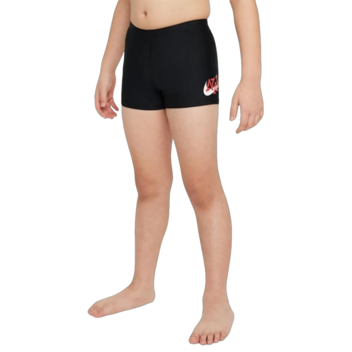 Chlapčenské plavky NIKE SWIM Scribble Square Leg-001-Black · záber 3