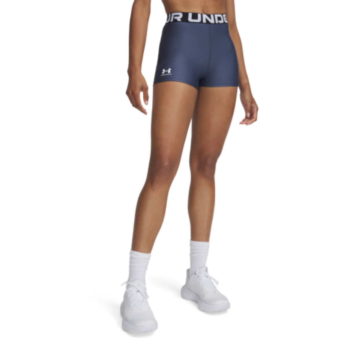 Dámske tréningové kraťasy UNDER ARMOUR UA HG Shorty-GRY · záber 1