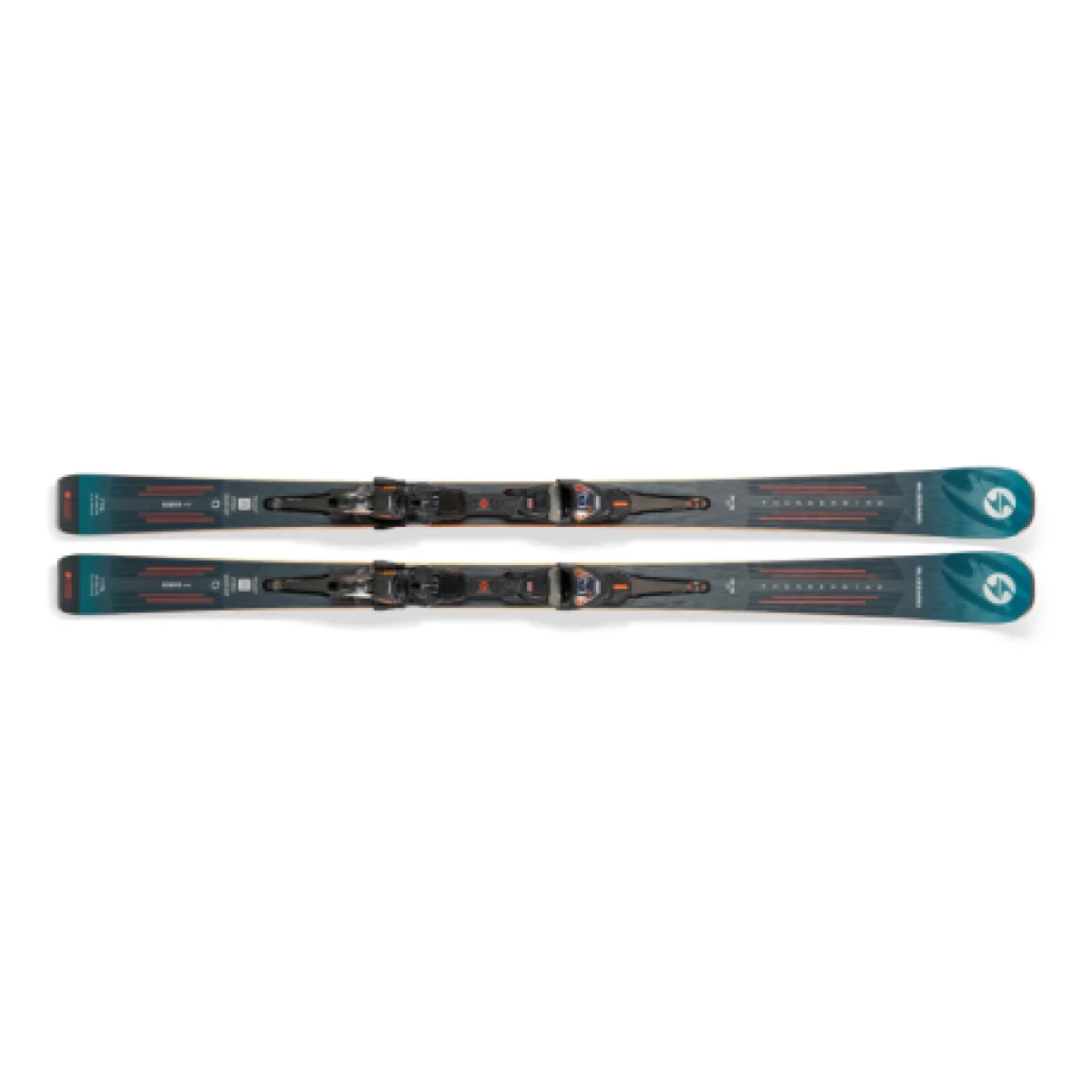 Lyže na zjazdovku - on piste s viazaním BLIZZARD Thunderbird R15-82 + TPX 12, petrol · záber 1
