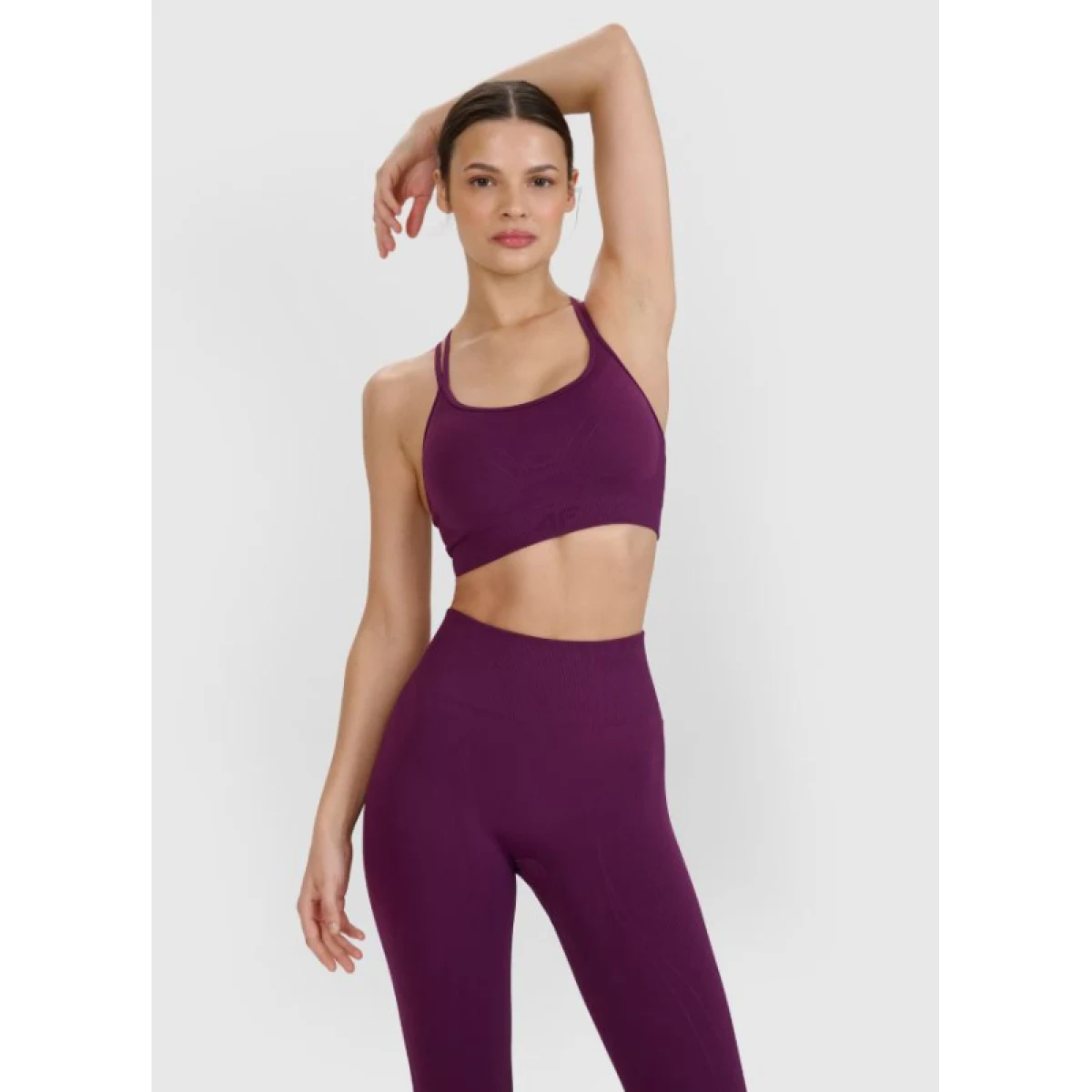 Dámska tréningová športová podprsenka 4F SPORT BRA F166-50S-DARK VIOLET · záber 5