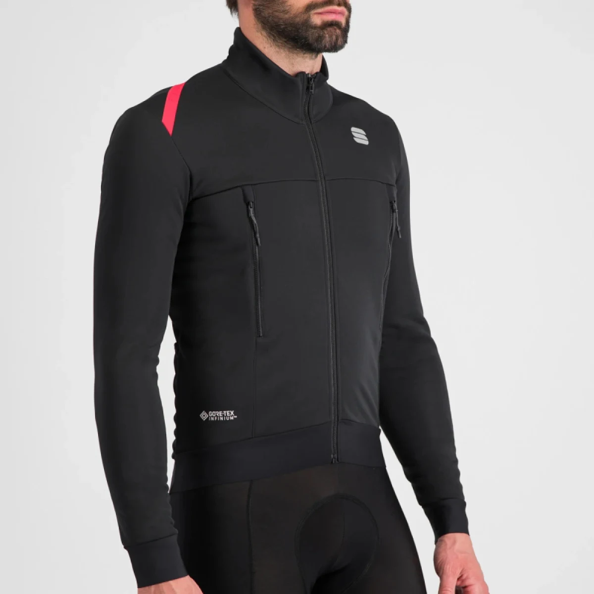 Pánska cyklistická bunda SPORTFUL Fiandre warm jacket, black · záber 4