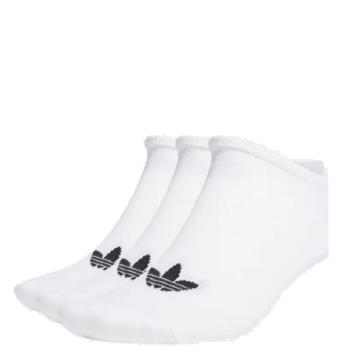 Ponožky ADIDAS ORIGINALS 3 PACK - TREFOIL LINER-S20273-WHITE WHITE BLACK · záber 1