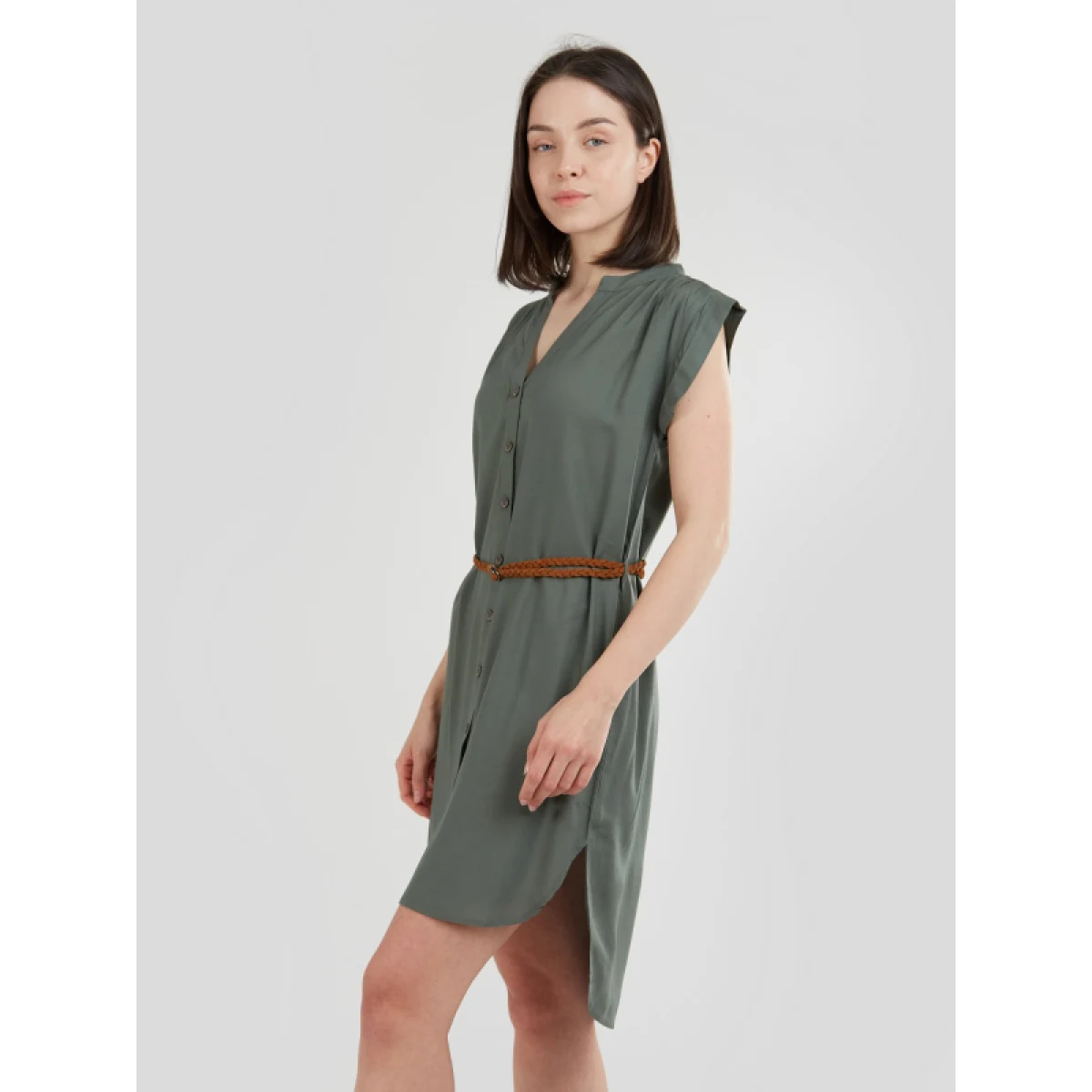 Dámske šaty FUNDANGO Mona Dress-537-khaki · záber 2