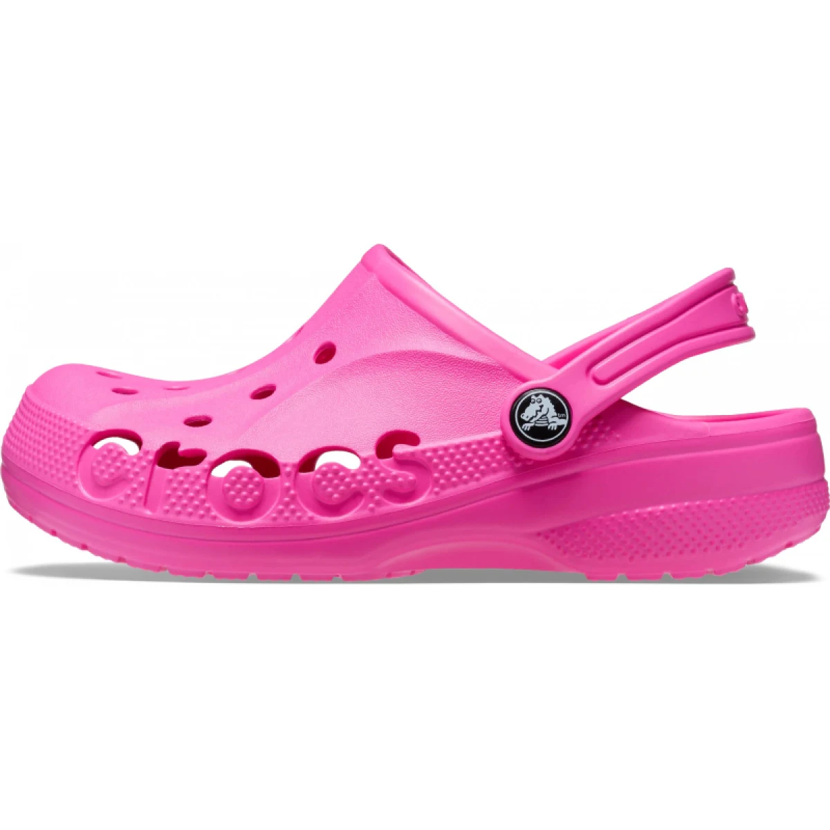 Dievčenské kroksy (rekreačná obuv) CROCS Baya Clog T electric pink · záber 3