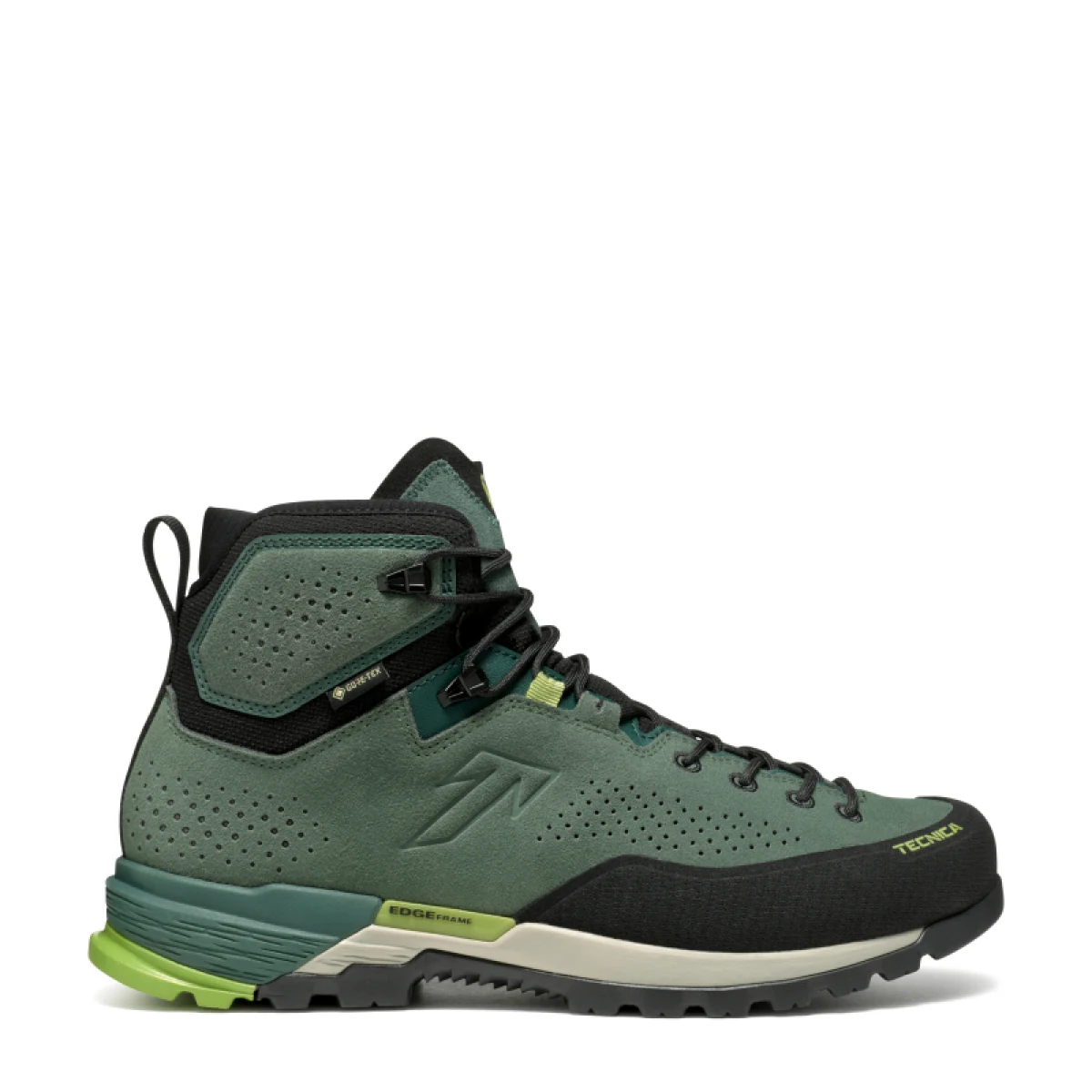 Pánska členková turistická celokožená obuv TECNICA Sulfur MID GTX Ms, green dark green · záber 2