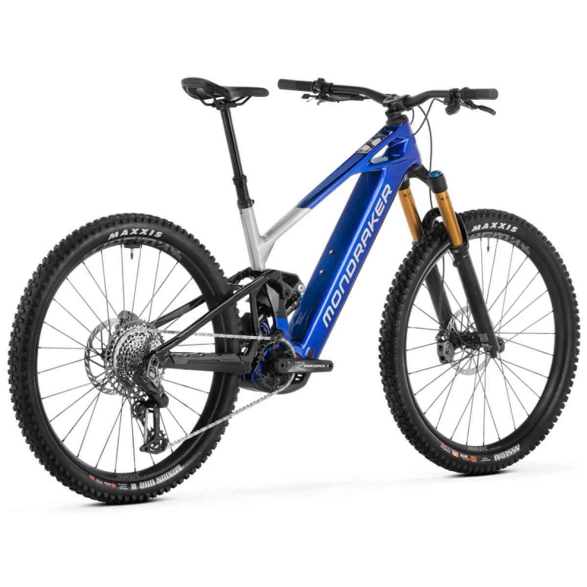 Horský elektrobicykel MONDRAKER Crafty Carbon RR, admiral blue · záber 3