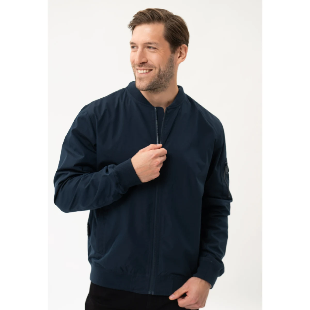 Pánska bunda VOLCANO BIT-600-NAVY · záber 2