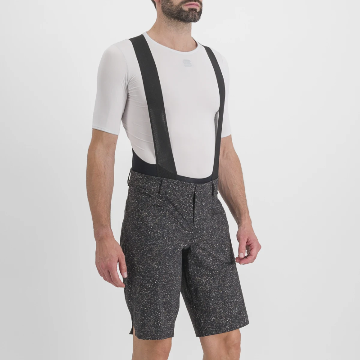 Pánske cyklistické nohavice SPORTFUL Sky rider giara overshort, black · záber 4