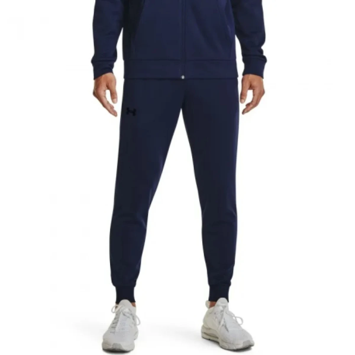 Pánske zateplené tepláky UNDER ARMOUR UA Armour Fleece Joggers-NVY · záber 1