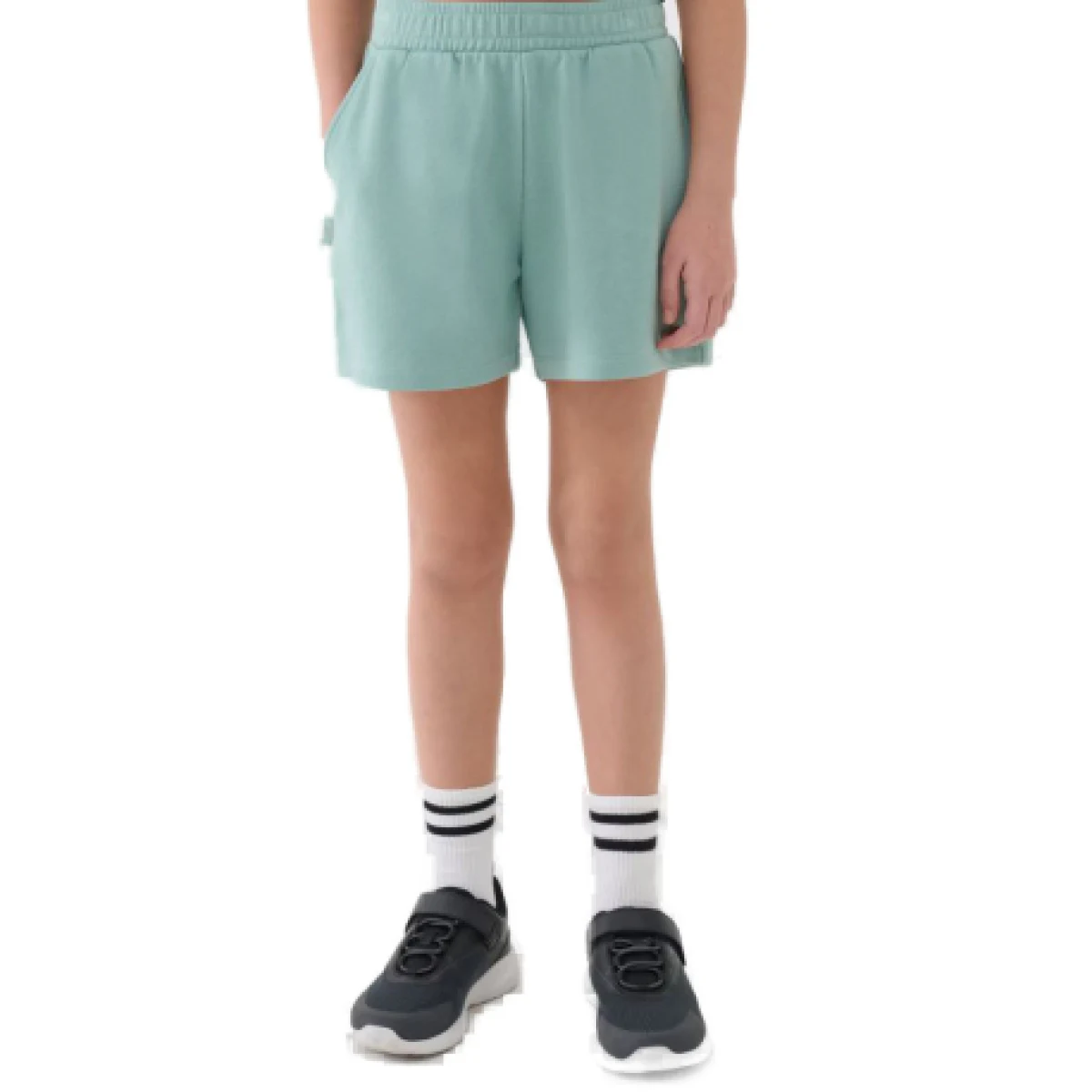 Dievčenské teplákové kraťasy 4F JUNIOR SHORTS CAS F470-47S-MINT · záber 1