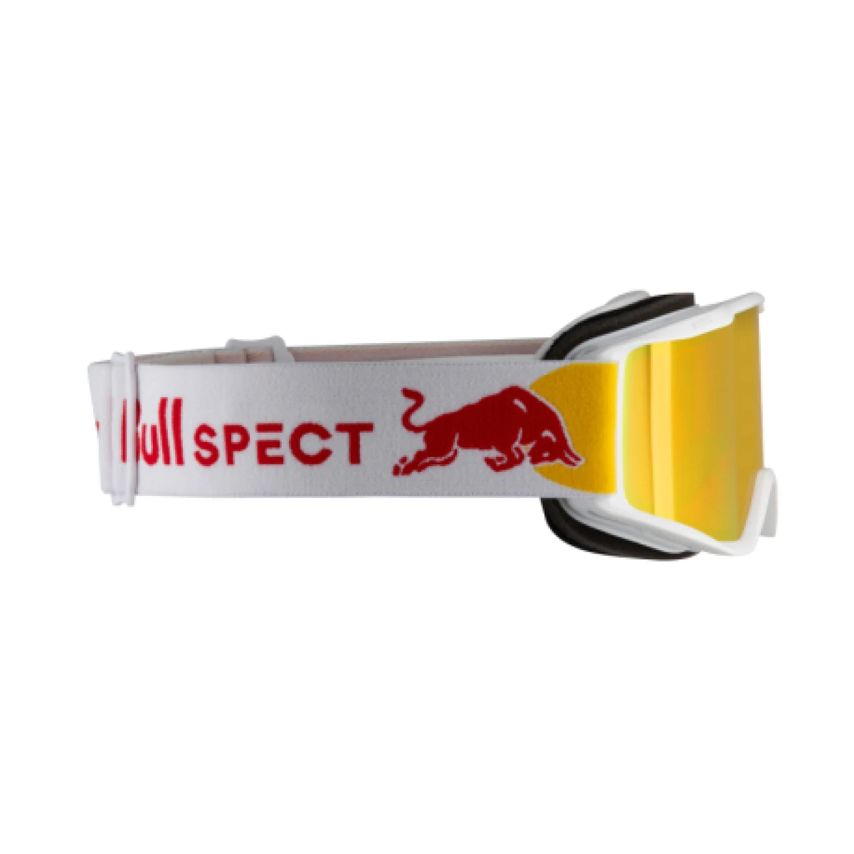 Lyžiarske okuliare RED BULL SPECT NEON 05RE2, white brown with red mirror · záber 1