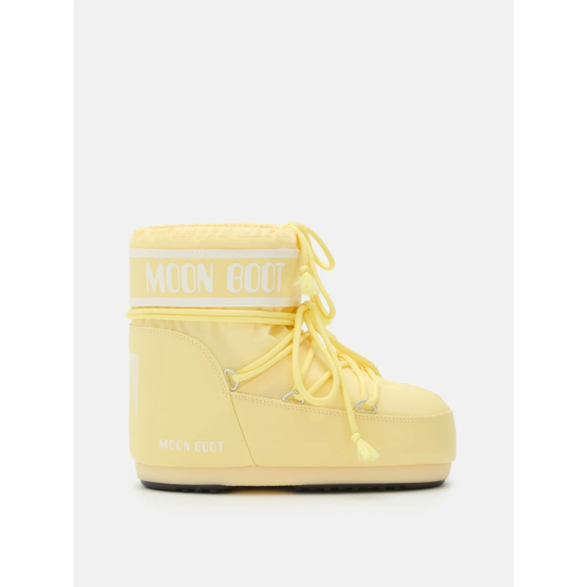 Dámske nízke zimné topánky MOON BOOT MB ICON LOW NYLON B021 LIGHT YELLOW · záber 2