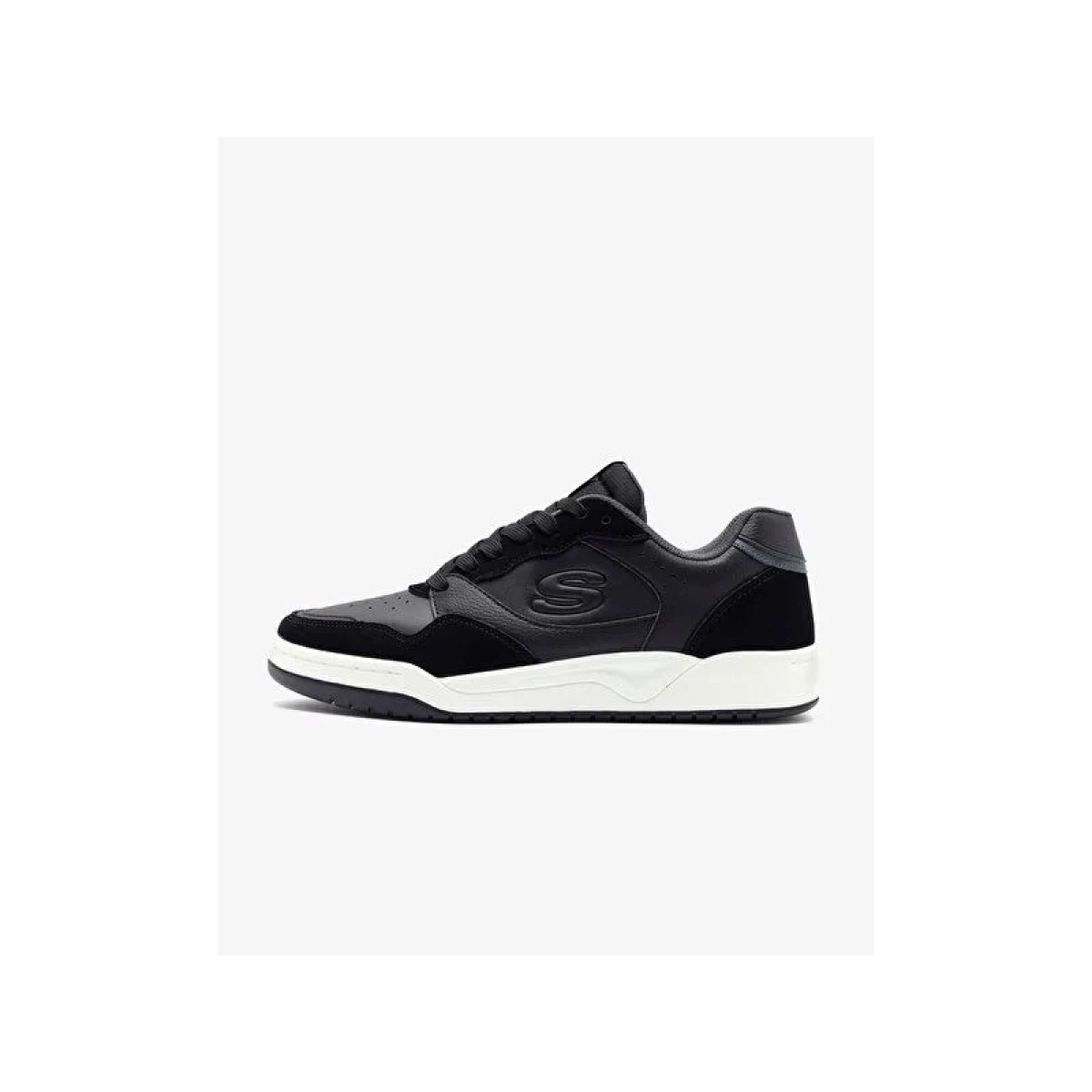 Pánska rekreačná obuv SKECHERS Koopa Court Volley Low Varsity black · záber 2