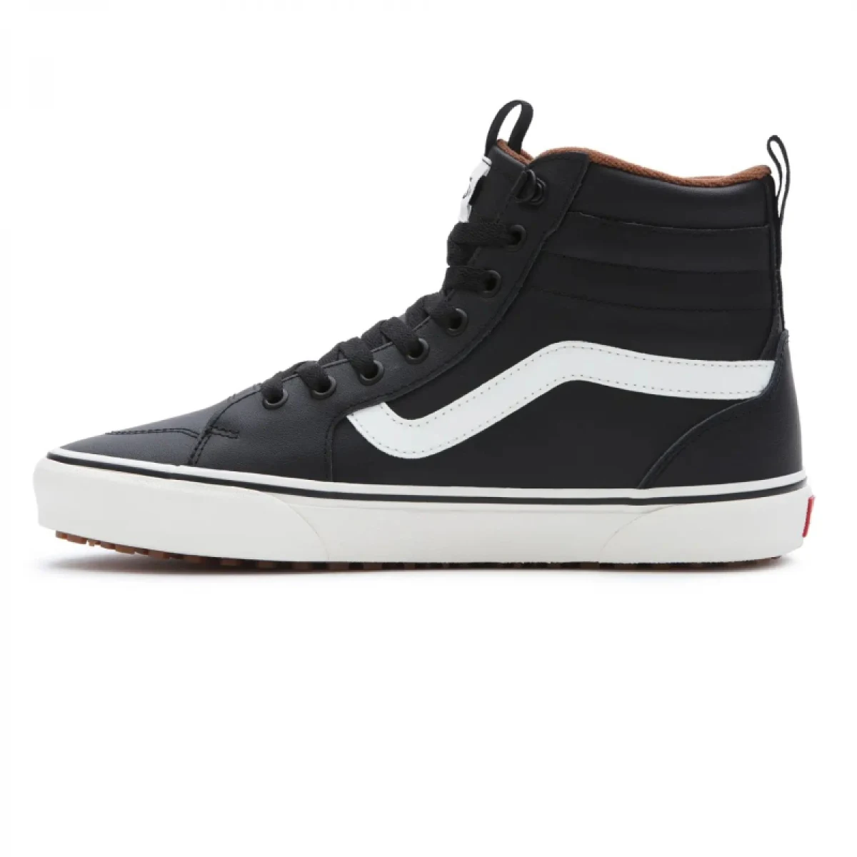 Pánske členkové zimné topánky VANS MN Filmore HI VansGuard (Leather) black marshmallow · záber 2