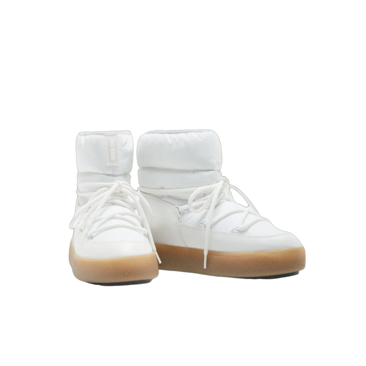 Dámske členkové zimné topánky MOON BOOT LTRACK LOW NYLON WP, 002 white · záber 2