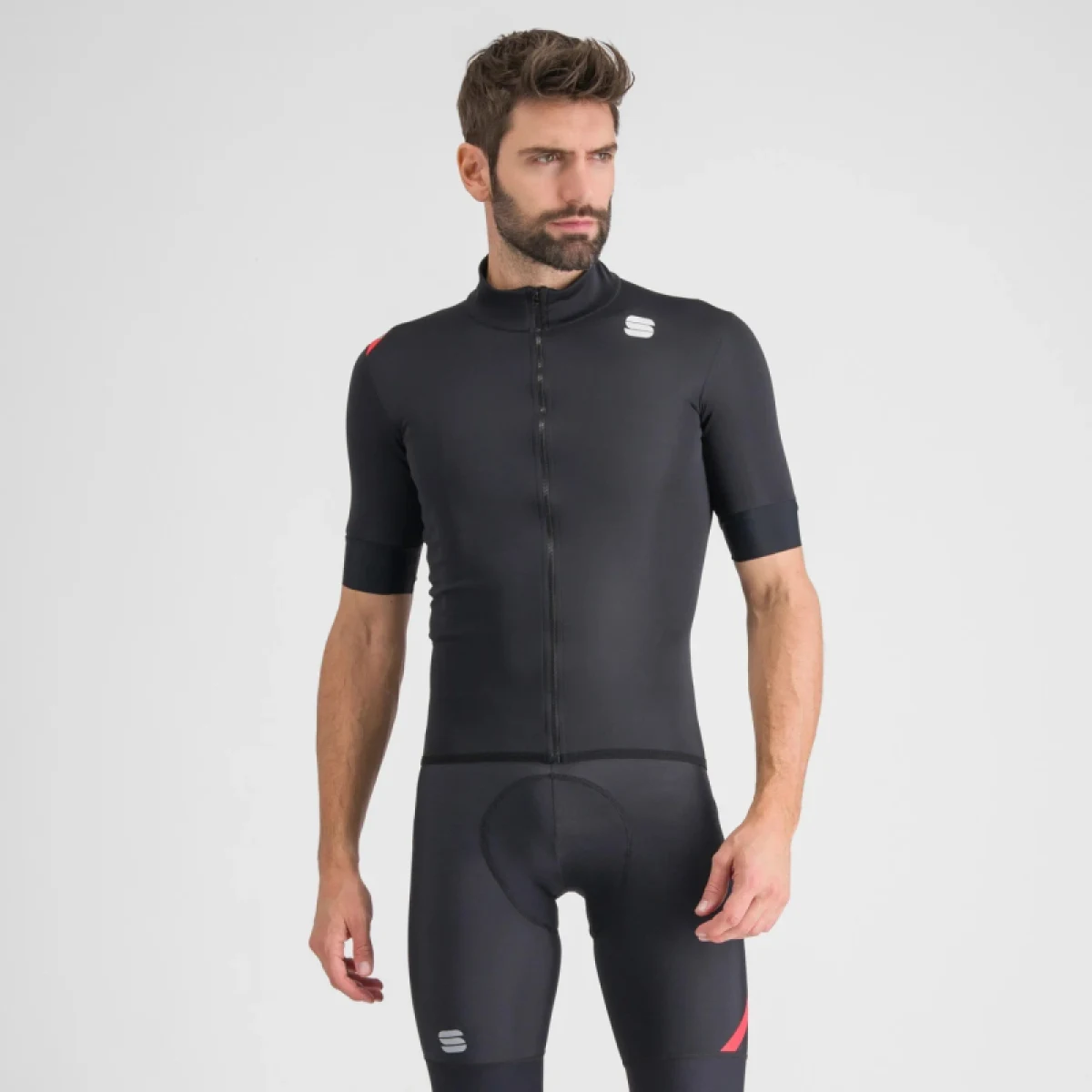 Pánska cyklistická bunda SPORTFUL Fiandre light no rain jacket s, black · záber 2