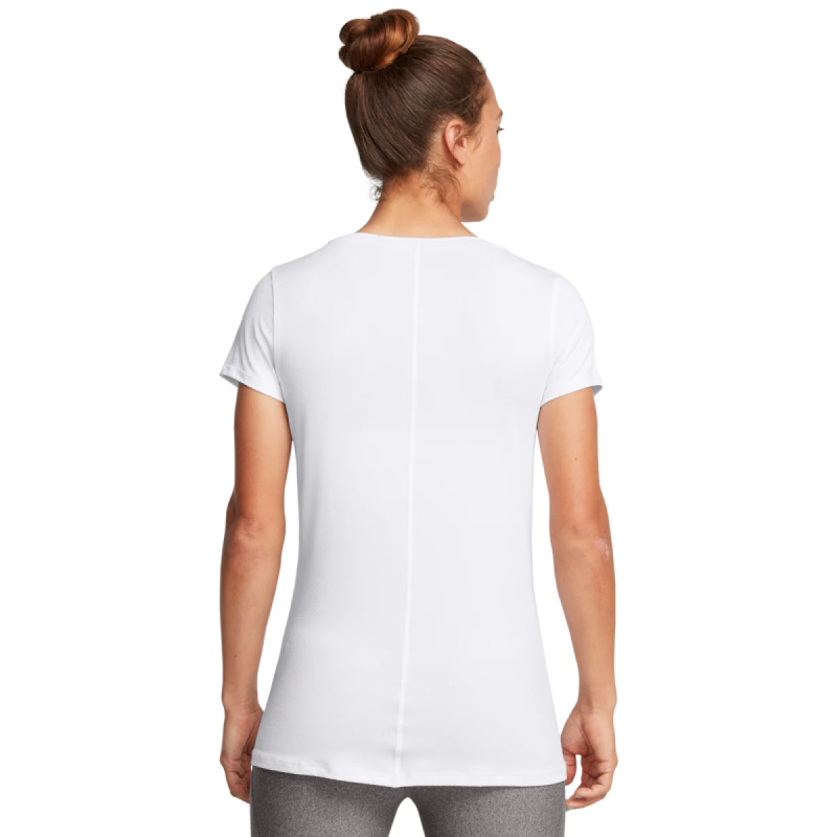 Dámske tréningové tričko s krátkym rukávom UNDER ARMOUR Tech Mesh SS-WHT · záber 2